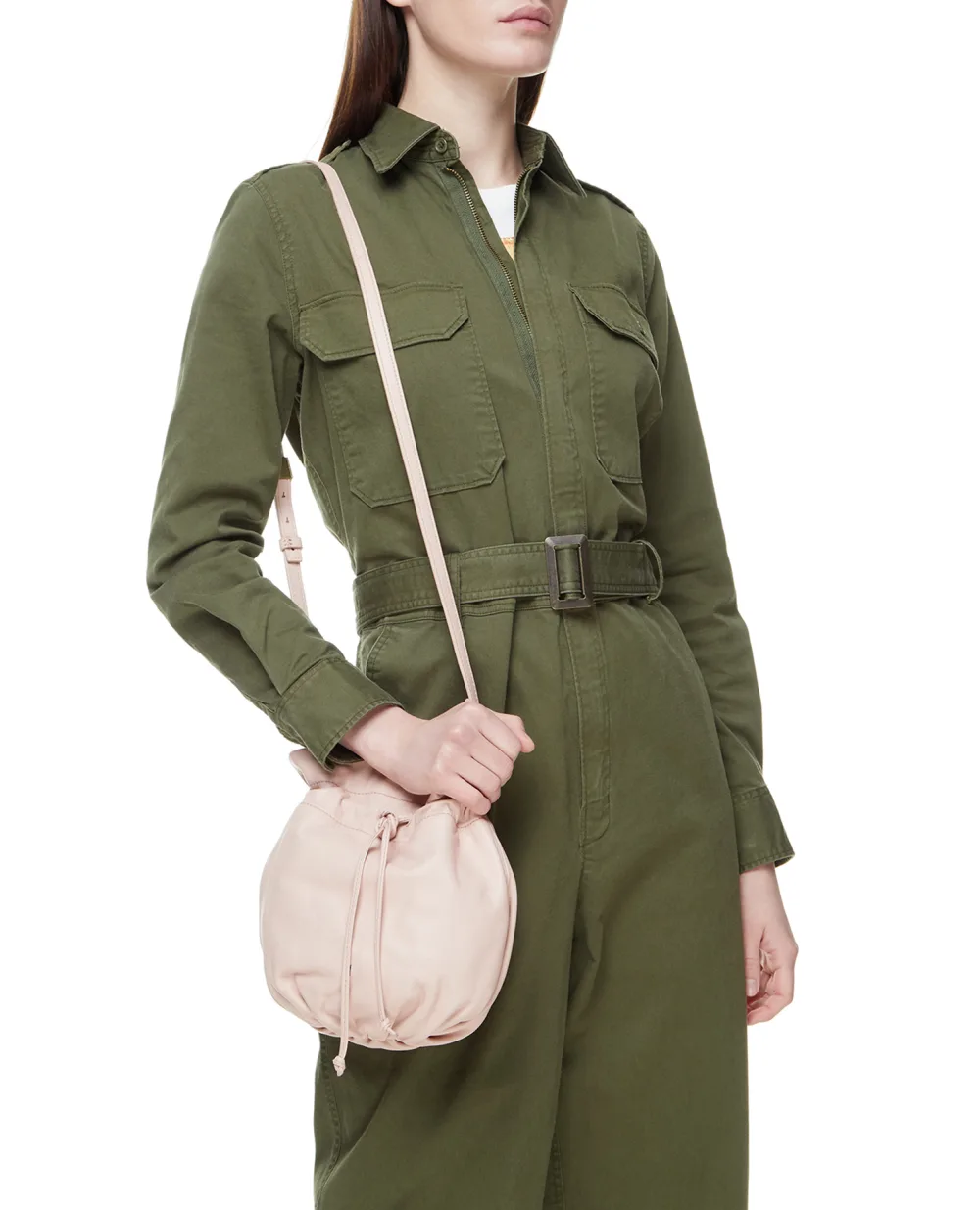 Кожаная сумка Polo Ralph Lauren 428856969005, розовый цвет • Купить в интернет-магазине Kameron