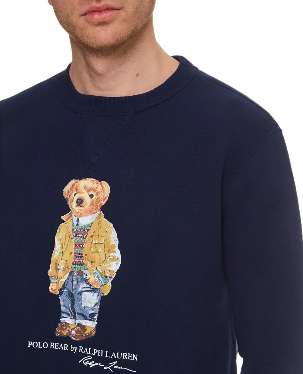 Свитшот Polo Ralph Lauren 710829165001, синий цвет • Купить в интернет-магазине Kameron