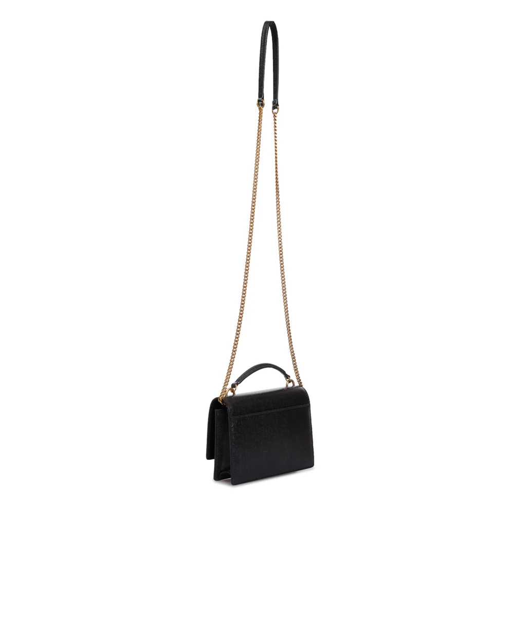 Кожаная сумка Saint Laurent 533026-H3Z1W, черный цвет • Купить в интернет-магазине Kameron