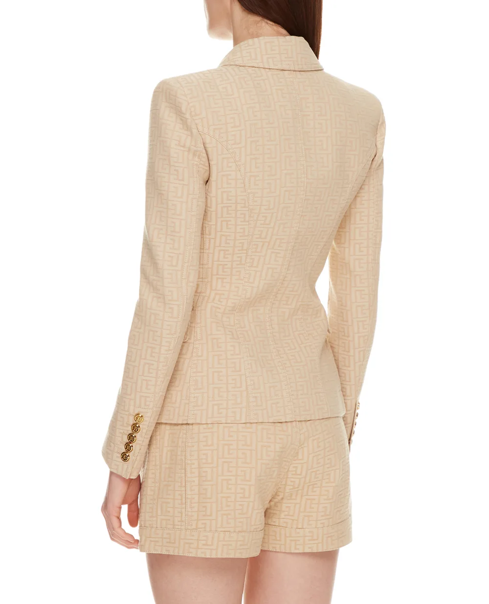 Жакет Balmain XF1SG030CB65, бежевый цвет • Купить в интернет-магазине Kameron
