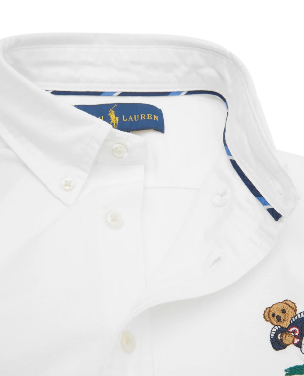Рубашка Polo Ralph Lauren Kids 322799009002, белый цвет • Купить в интернет-магазине Kameron