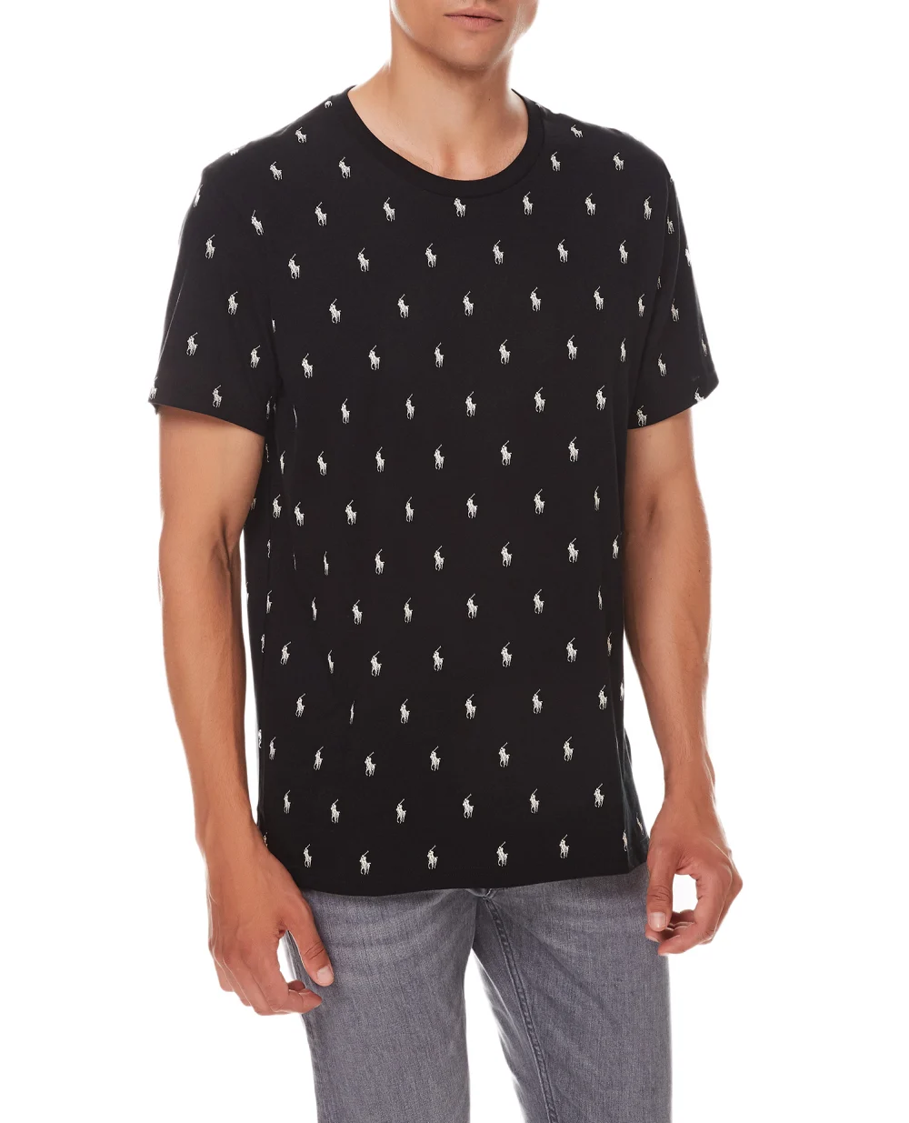 Футболка Polo Ralph Lauren 714830281001, черный цвет • Купить в интернет-магазине Kameron