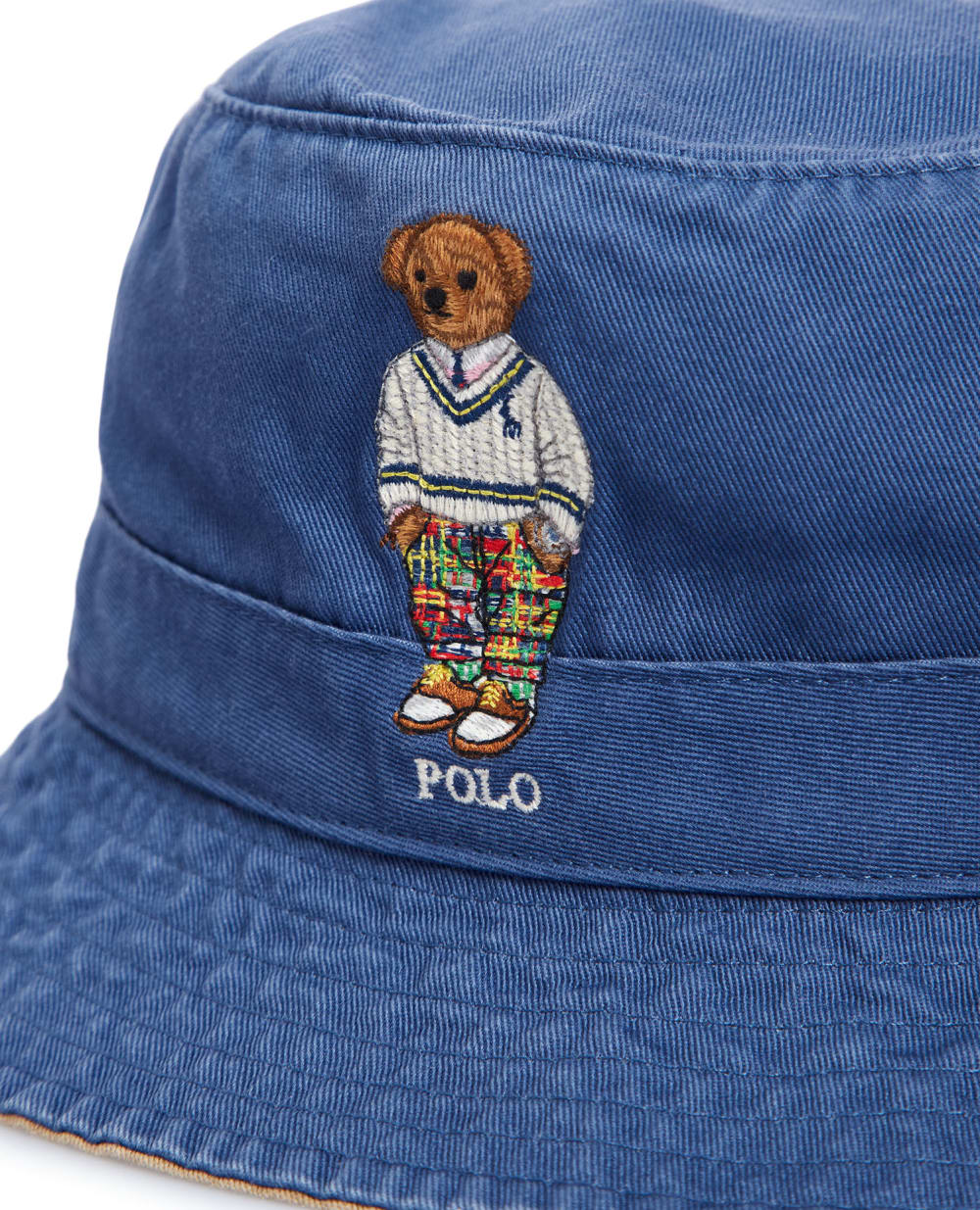 Панама Polo Bear Polo Ralph Lauren 710900276001, синий цвет • Купить в интернет-магазине Kameron