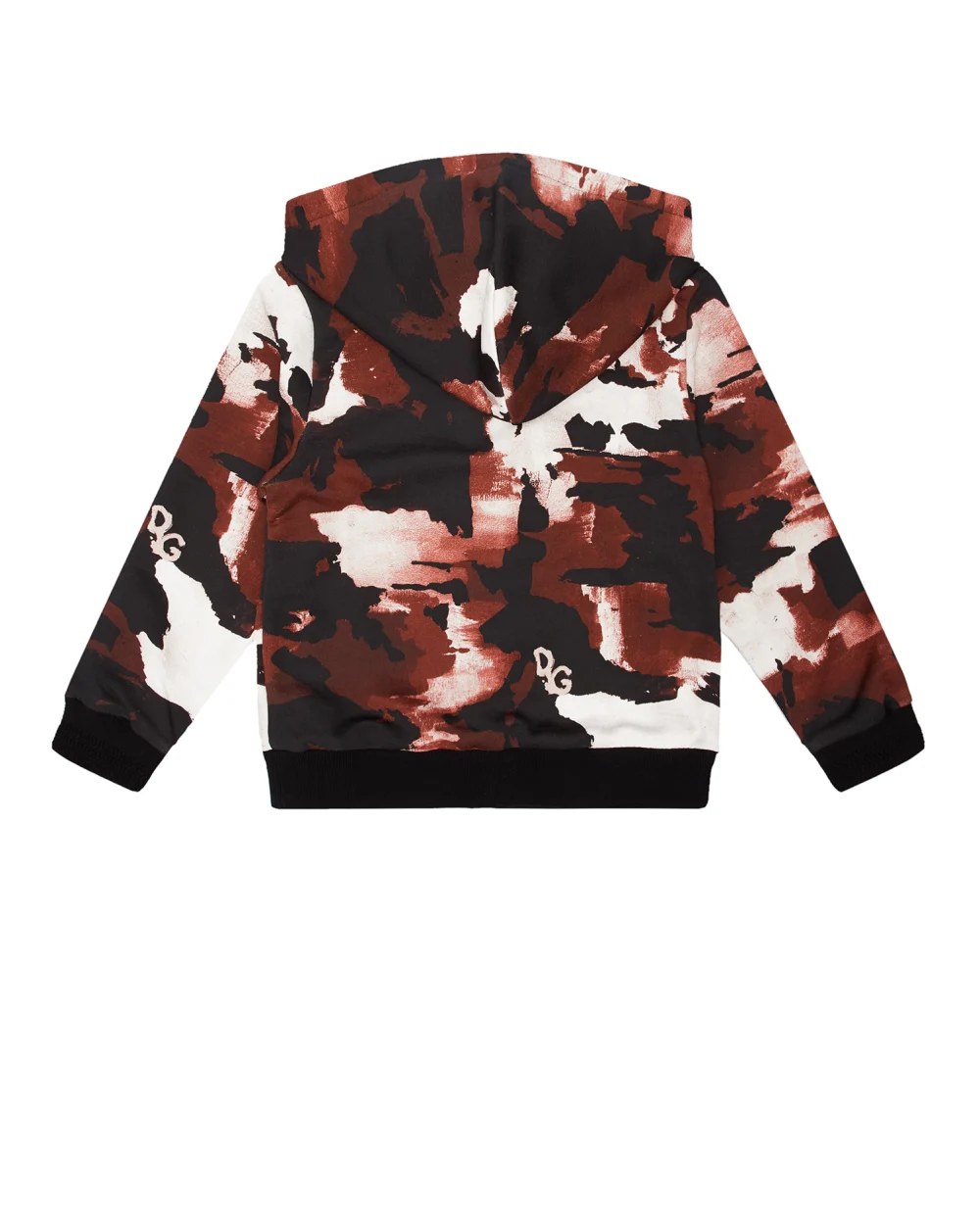 Худи Dolce&Gabbana Kids L4JW9W-HS7E1-B, бордовый цвет • Купить в интернет-магазине Kameron