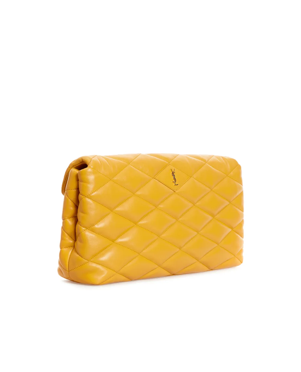 Кожаная сумка Sade Saint Laurent 655004-1EL01, желтый цвет • Купить в интернет-магазине Kameron