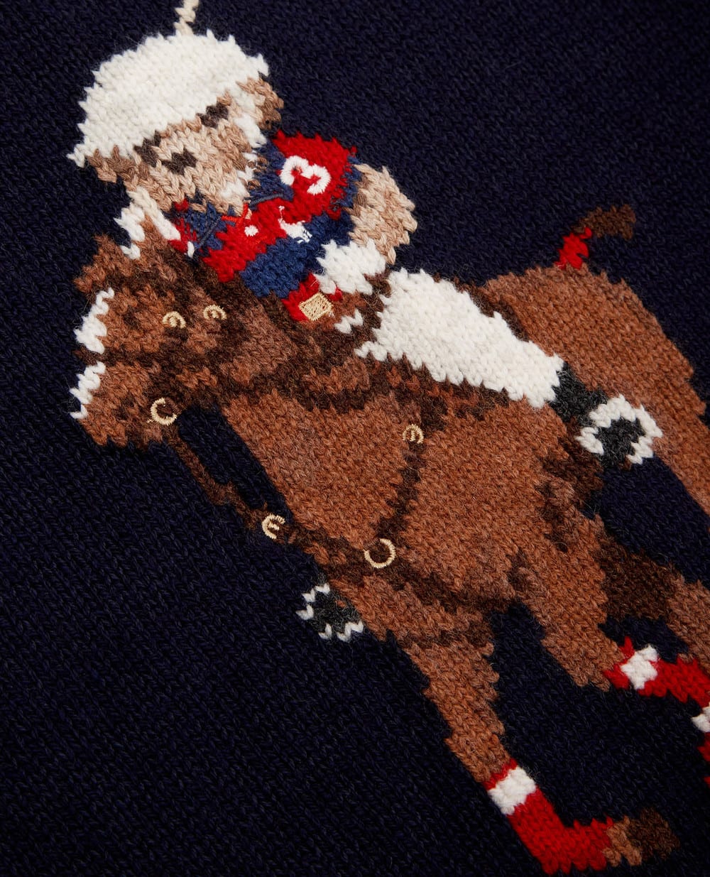 Детский свитер Polo Bear Polo Ralph Lauren Kids 312850441001, темно-синий цвет • Купить в интернет-магазине Kameron