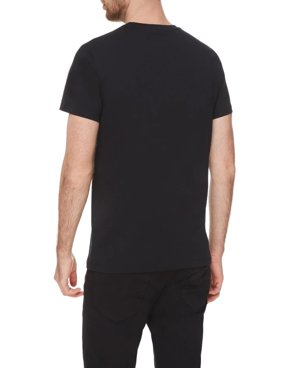 Футболка Balmain XH1EF000BB20, черный цвет • Купить в интернет-магазине Kameron
