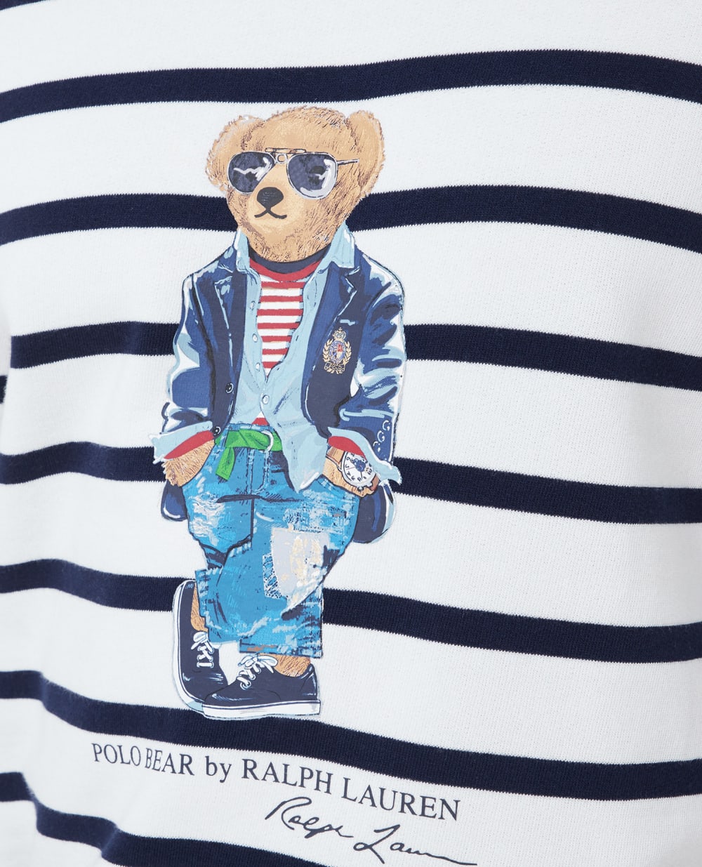 Свитшот Polo Bear Polo Ralph Lauren 710909723001, белый цвет • Купить в интернет-магазине Kameron