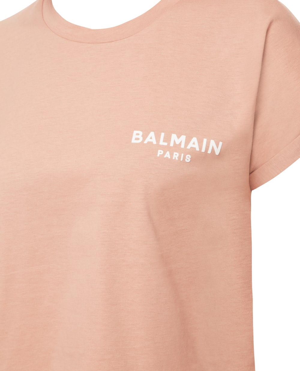 Футболка Balmain AF1EE005BB01, бежевый цвет • Купить в интернет-магазине Kameron