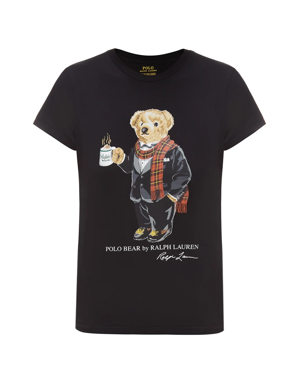 Футболка Polo Ralph Lauren 211823687001, черный цвет • Купить в интернет-магазине Kameron