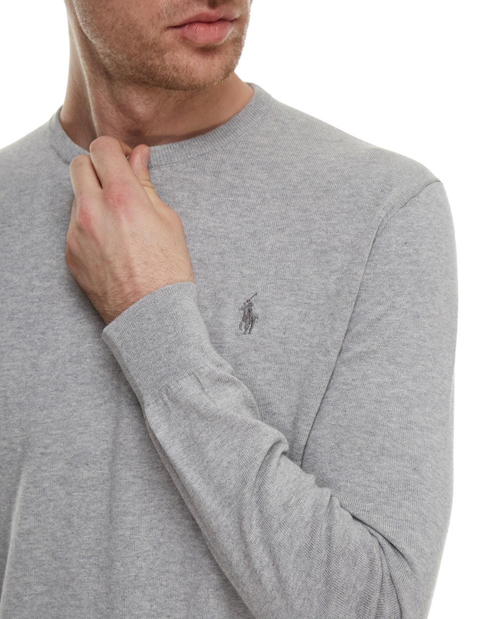 Джемпер Polo Ralph Lauren 710684957003, серый цвет • Купить в интернет-магазине Kameron