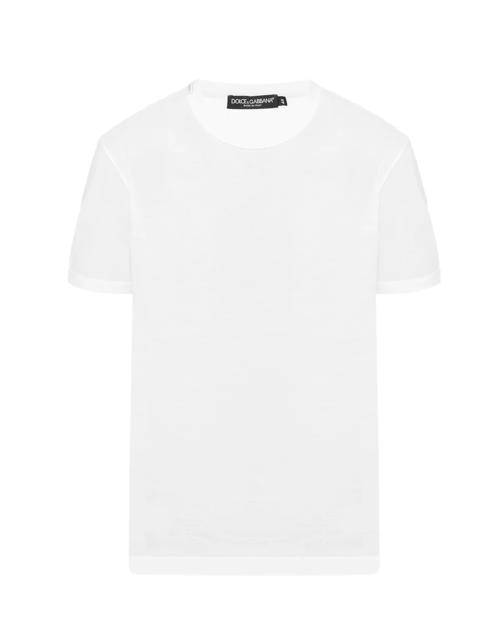 Футболка Dolce&Gabbana G8JX7T-FU7EQ, белый цвет • Купить в интернет-магазине Kameron