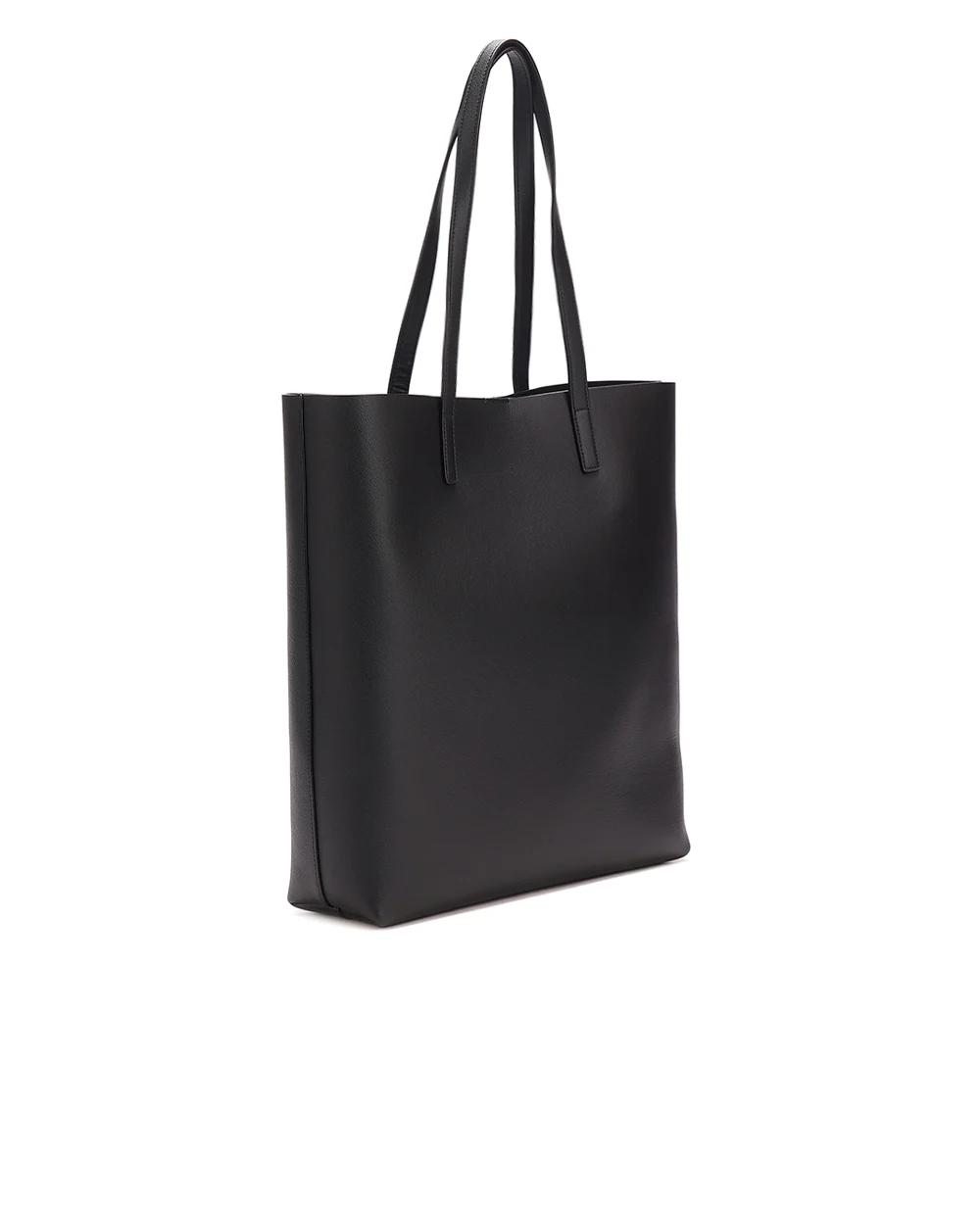 Кожаная сумка Shopping Bag Saint Laurent 600306-CSV0J, черный цвет • Купить в интернет-магазине Kameron