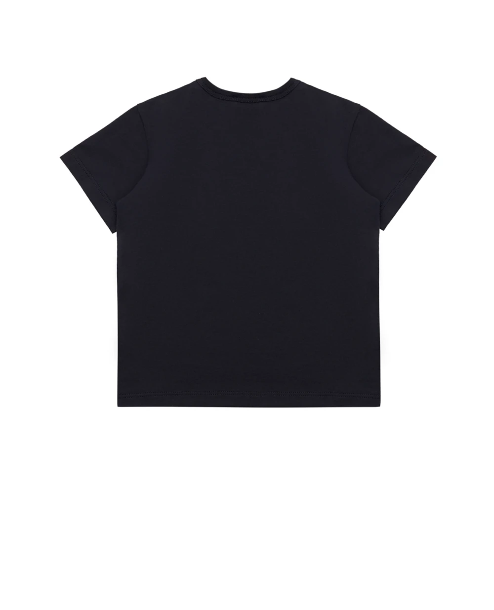 Футболка Dolce&Gabbana Kids L1JT6S-G7YFF, синий цвет • Купить в интернет-магазине Kameron