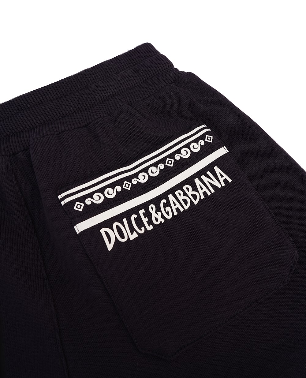 Детские шорты Dolce&Gabbana Kids L4JQU6-G7OLL-S, темно-синий цвет • Купить в интернет-магазине Kameron