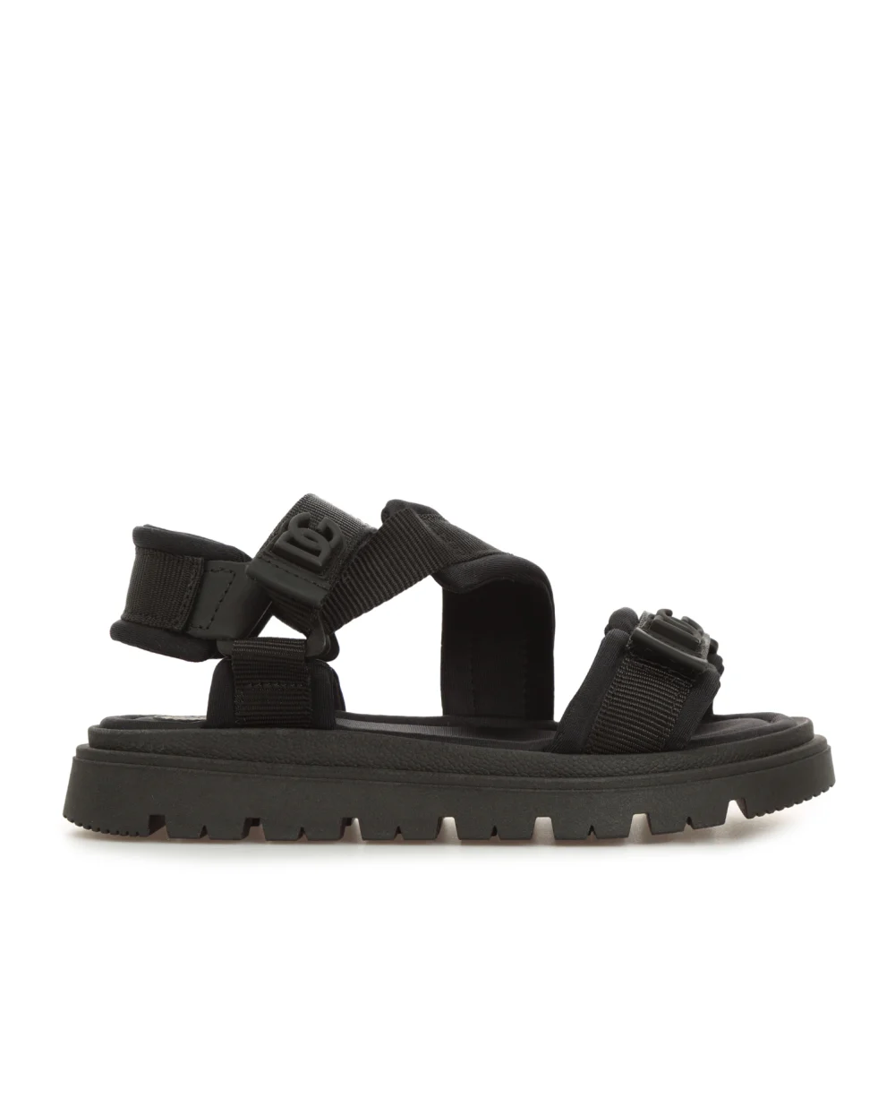 Сандали Dolce&Gabbana Kids DA5062-AY244-M, черный цвет • Купить в интернет-магазине Kameron