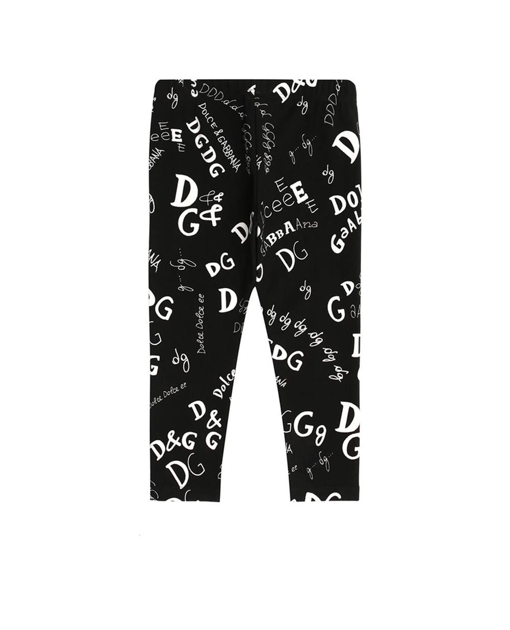 Леггинсы Dolce&Gabbana Kids L5JP5B-G7XBN-B, черный цвет • Купить в интернет-магазине Kameron