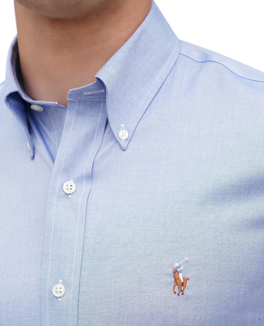 Сорочка Polo Ralph Lauren 712870507002, блакитний колір • Купити в інтернет-магазині Kameron