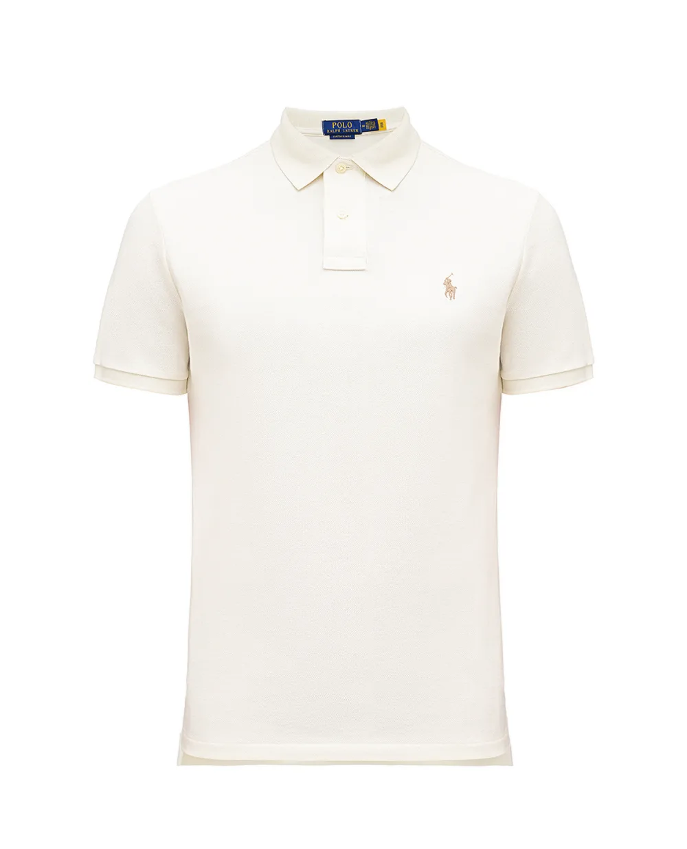Поло Mesh Polo Ralph Lauren 710680784372, кремовый цвет • Купить в интернет-магазине Kameron