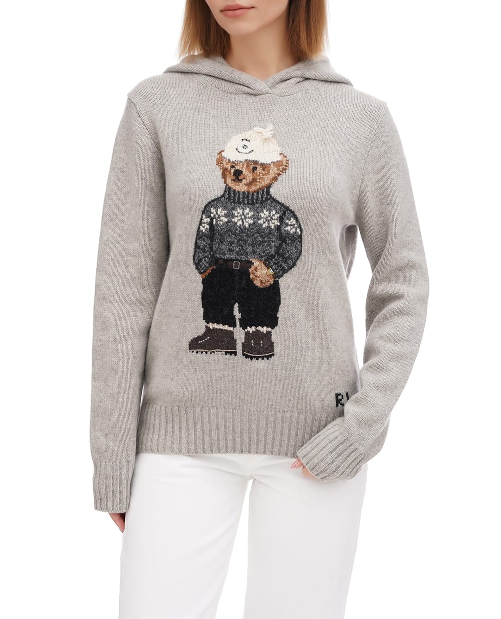 Свитер Polo Bear Polo Ralph Lauren 211947927001, серый цвет • Купить в интернет-магазине Kameron