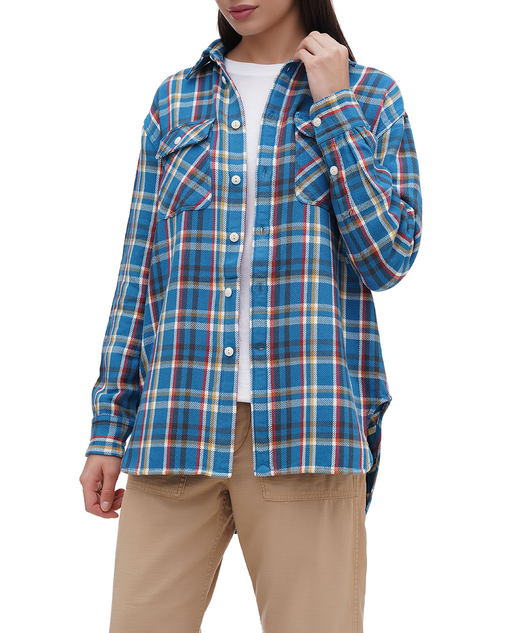 Рубашка Polo Ralph Lauren 211941502002, разноцветный цвет • Купить в интернет-магазине Kameron