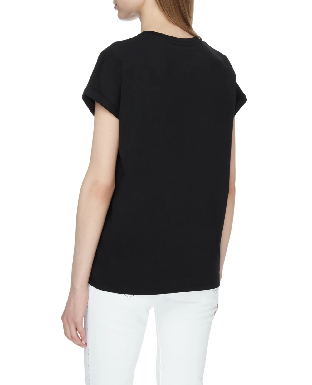 Футболка Balmain VF11351B011, черный цвет • Купить в интернет-магазине Kameron