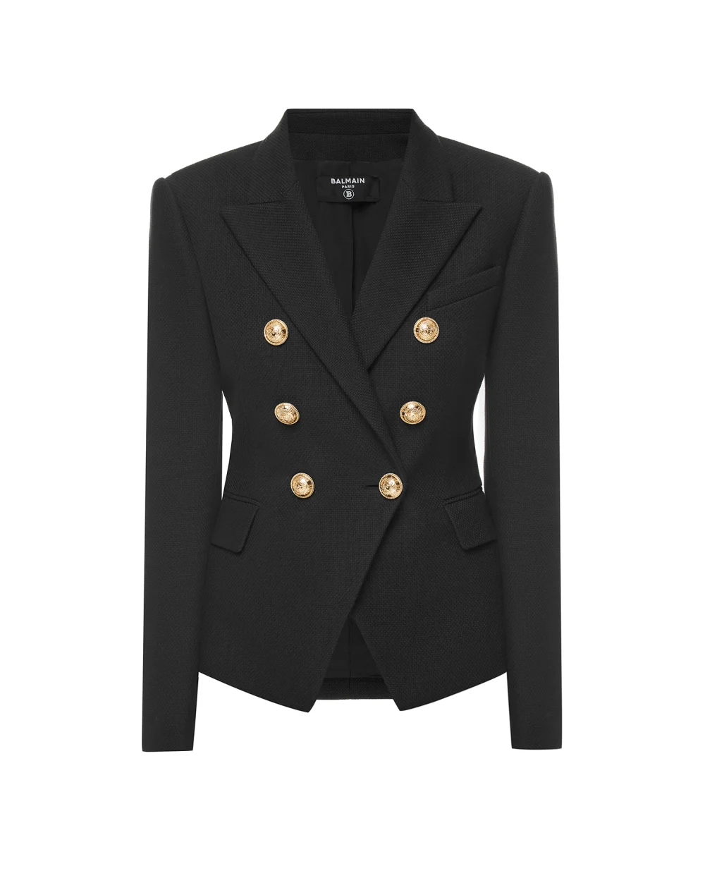 Жакет Balmain WF1SG000C208, черный цвет • Купить в интернет-магазине Kameron
