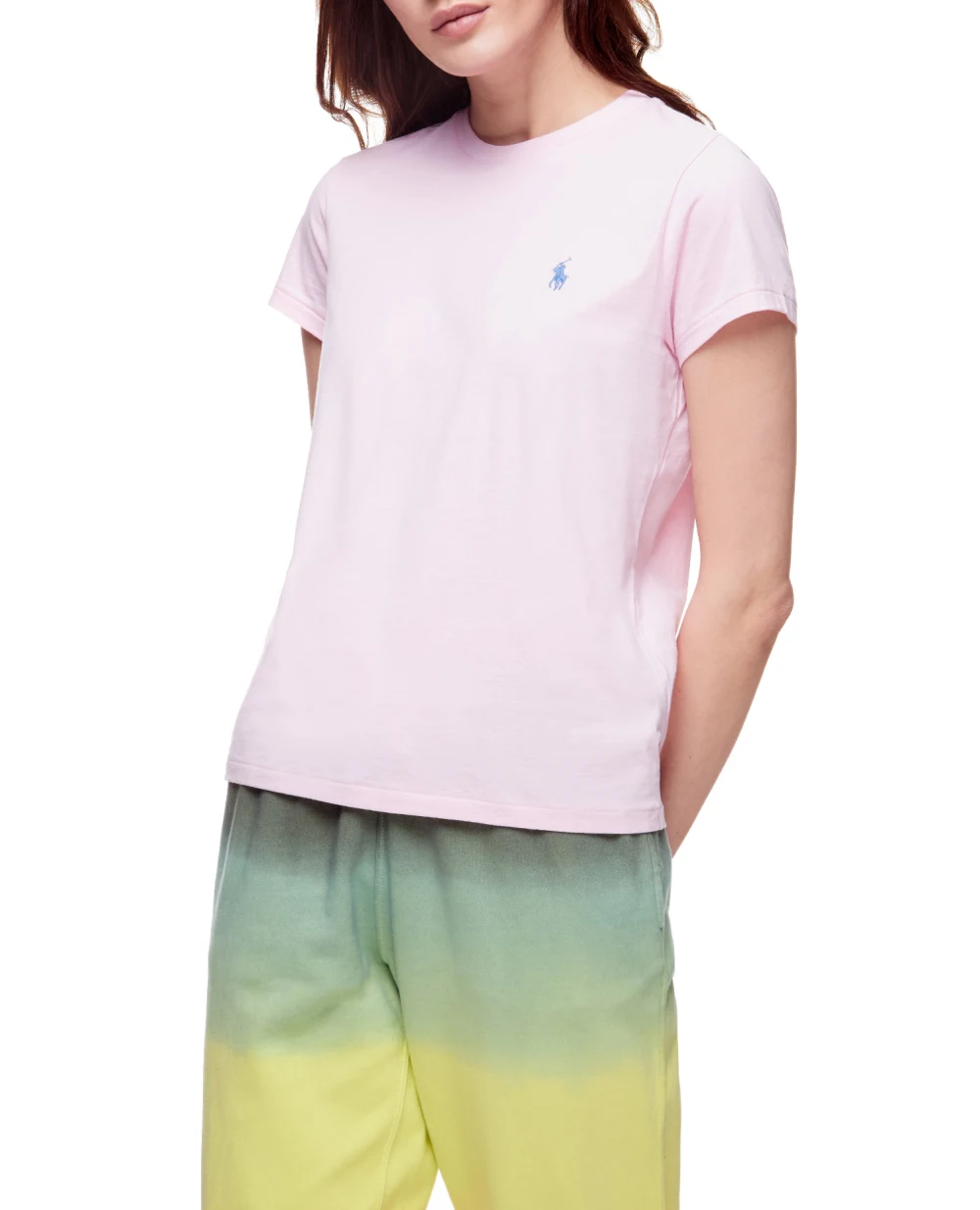 Футболка Polo Ralph Lauren 211847073015, розовый цвет • Купить в интернет-магазине Kameron