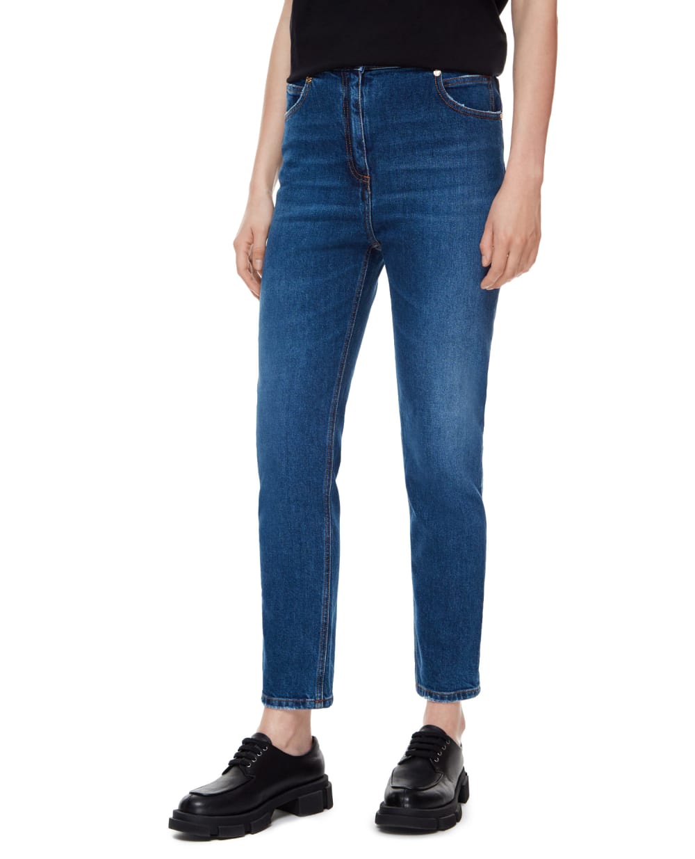Джинсы Balmain WF0MG005D161, синий цвет • Купить в интернет-магазине Kameron