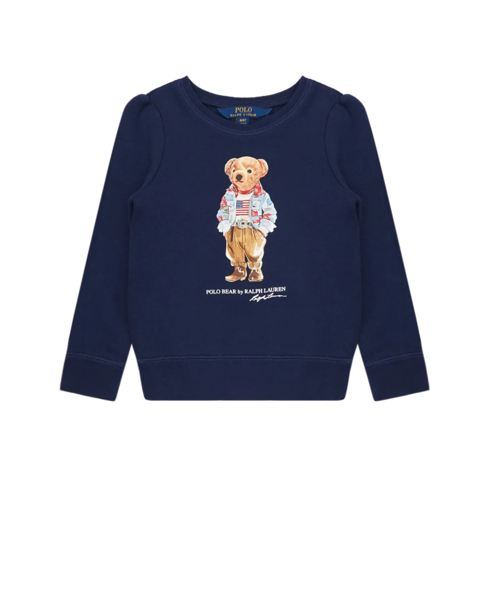 Свитшот Polo Ralph Lauren Kids 311850652002, синий цвет • Купить в интернет-магазине Kameron