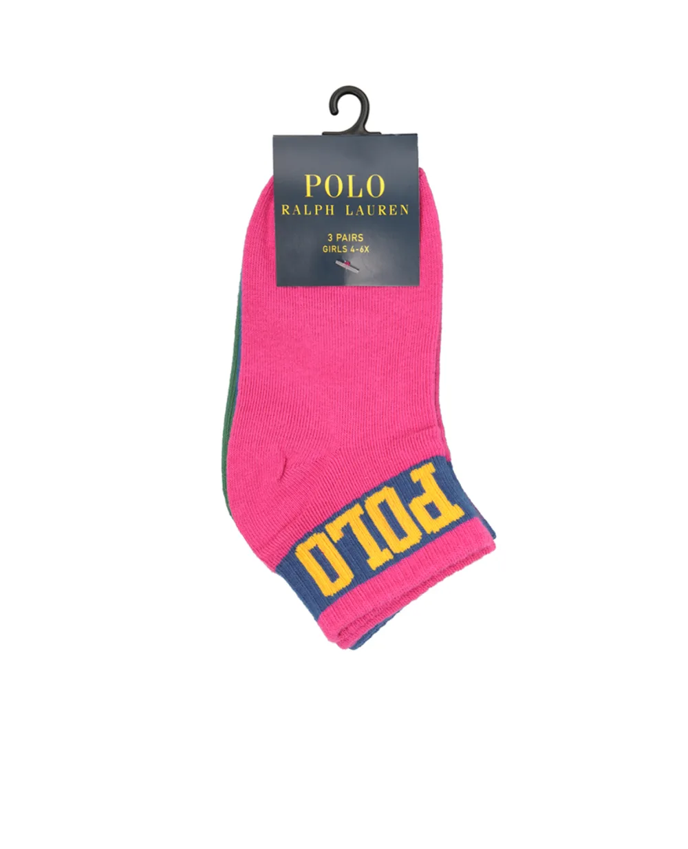 Детские носки (3 пары) Polo Ralph Lauren Kids 447822479001, разноцветный цвет • Купить в интернет-магазине Kameron