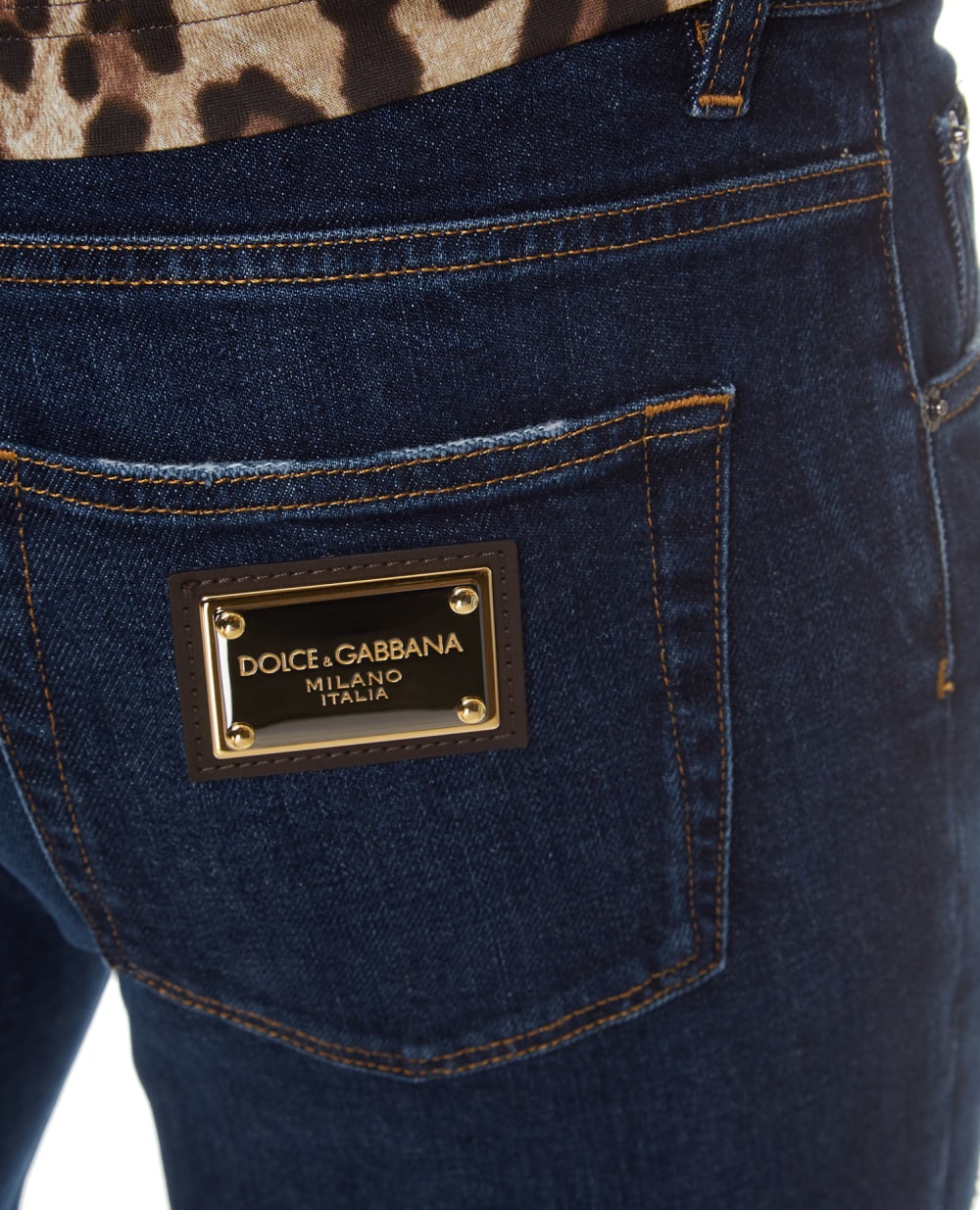 Джинсы Dolce&Gabbana GY07CD-G8ED7, синий цвет • Купить в интернет-магазине Kameron