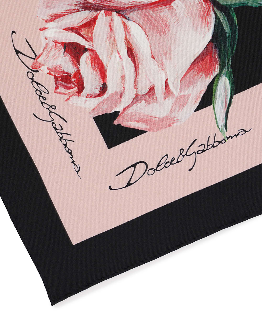 Платок Dolce&Gabbana FN090R-GDCUI, черный цвет • Купить в интернет-магазине Kameron