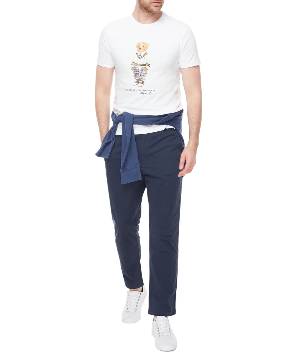 Футболка Polo Bear Polo Ralph Lauren 710853310018, белый цвет • Купить в интернет-магазине Kameron