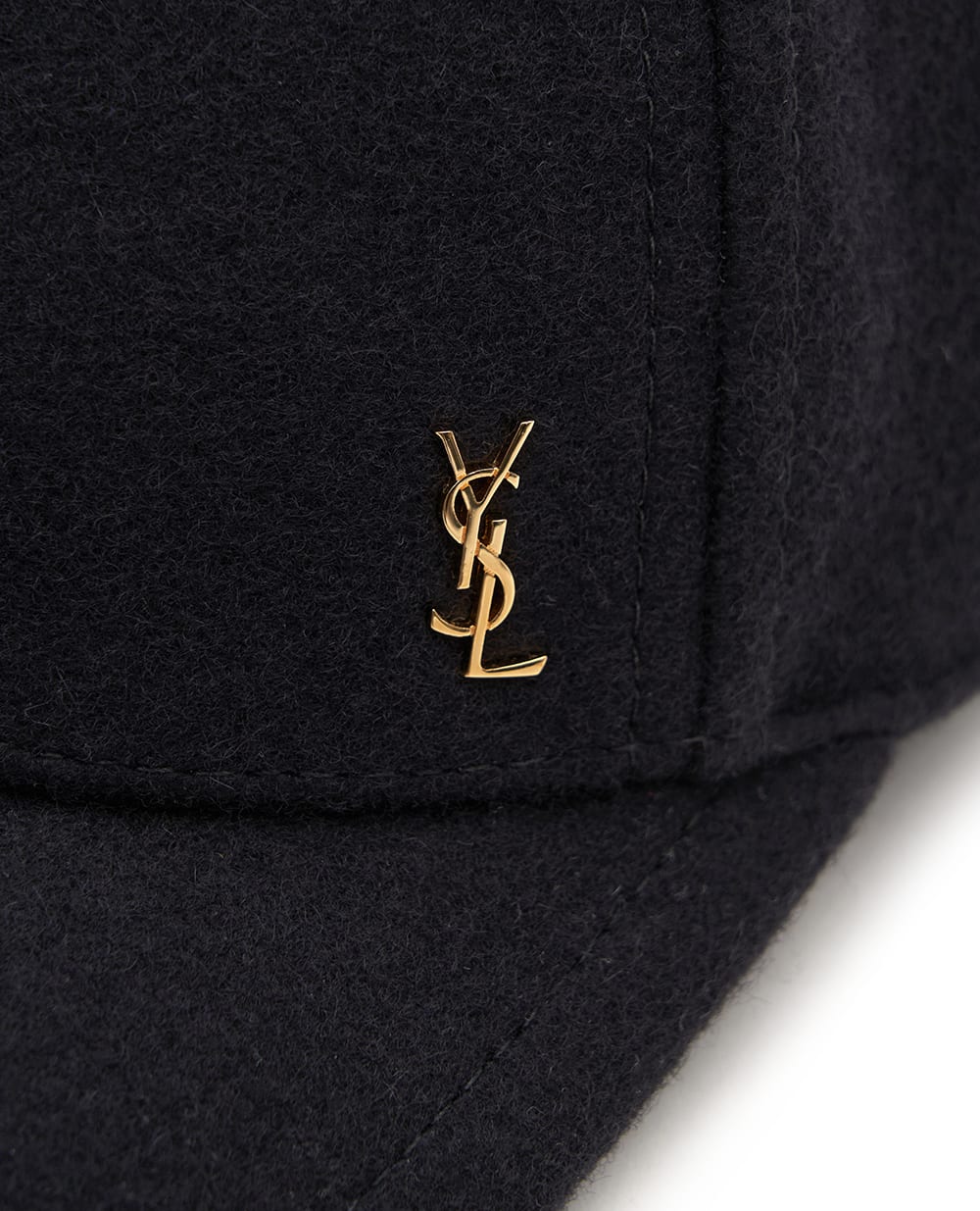 Бейсболка Saint Laurent 706537-3YS16, черный цвет • Купить в интернет-магазине Kameron