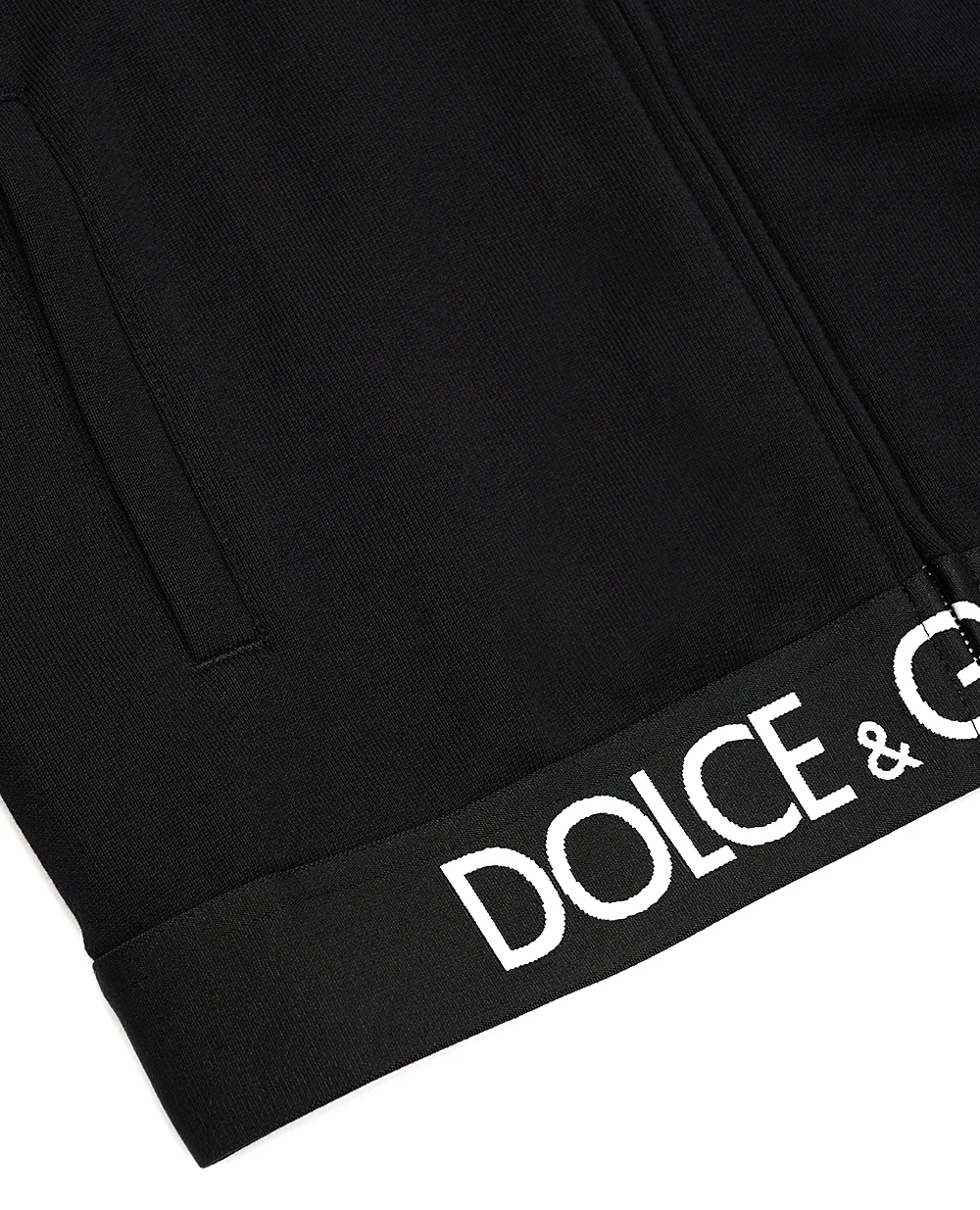 Детская толстовка (костюм) Dolce&Gabbana Kids L5JW7E-G7E3Z-B, черный цвет • Купить в интернет-магазине Kameron
