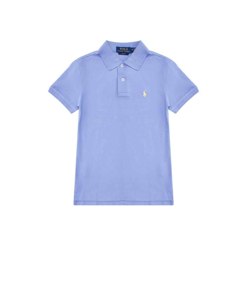 Детское поло Polo Ralph Lauren Kids 323708857146, голубой цвет • Купить в интернет-магазине Kameron
