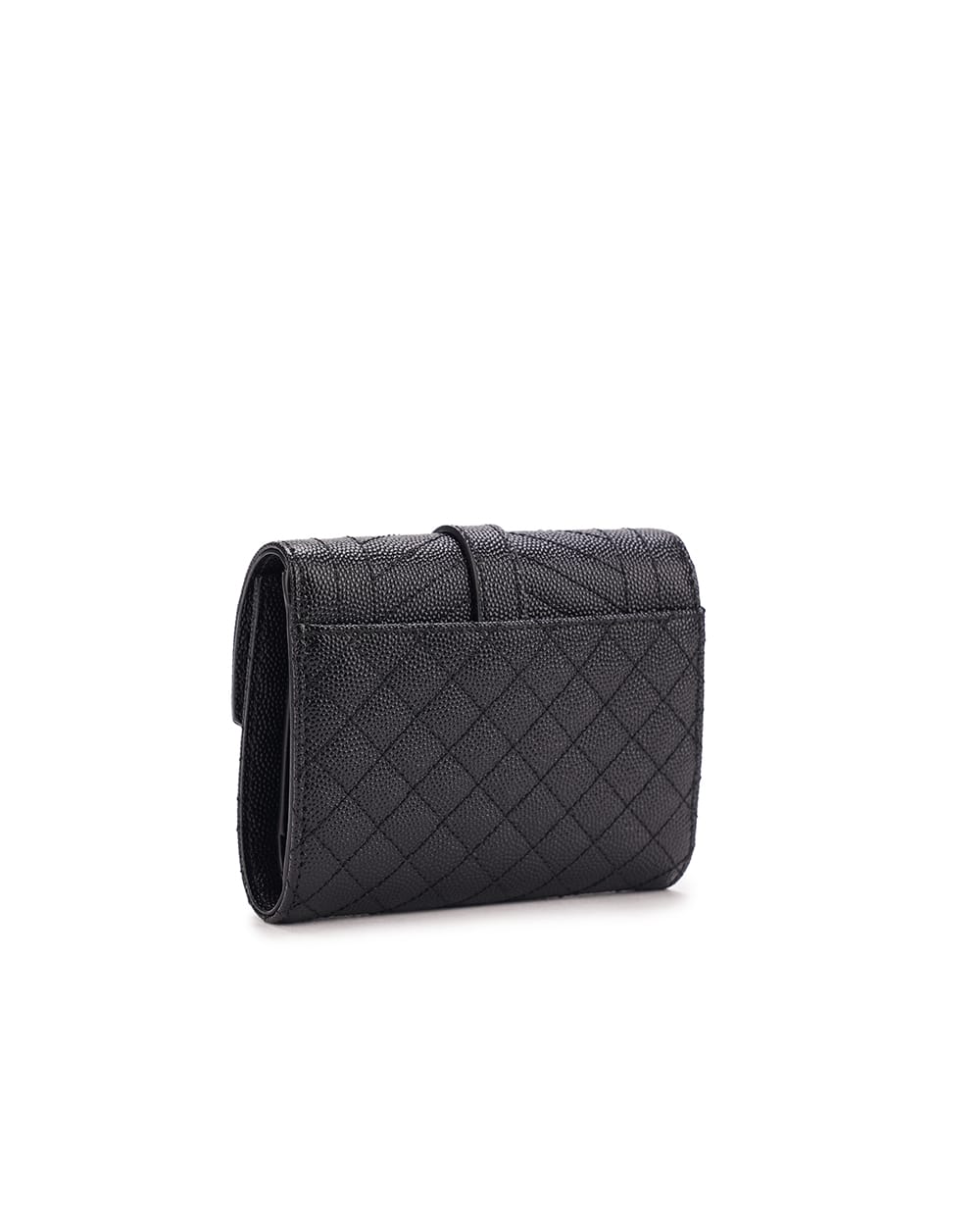 Кошелек Saint Laurent 651028-BOW91, черный цвет • Купить в интернет-магазине Kameron