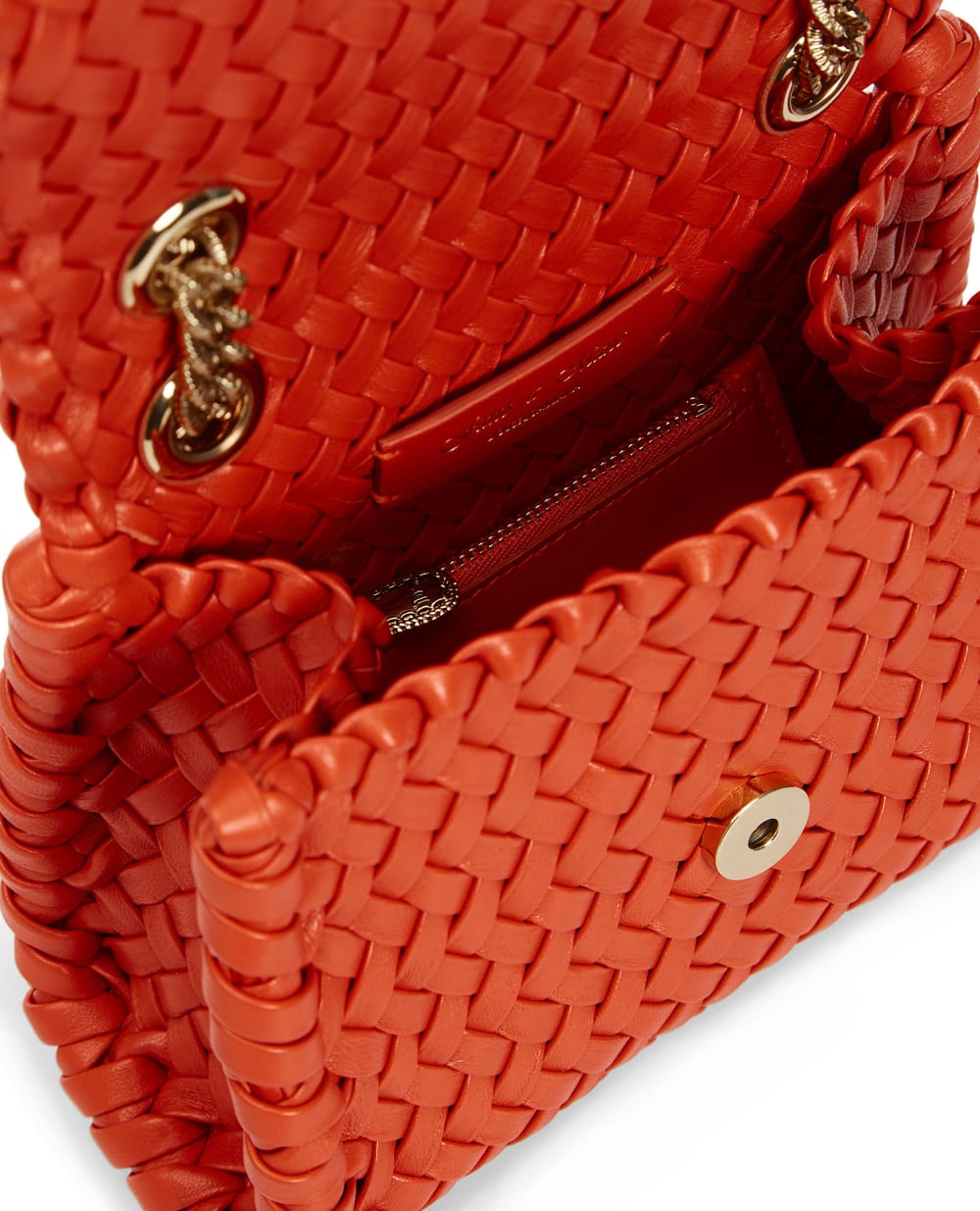 Кожаная сумка Devotion Dolce&Gabbana BB6877-AX813, коралловый цвет • Купить в интернет-магазине Kameron