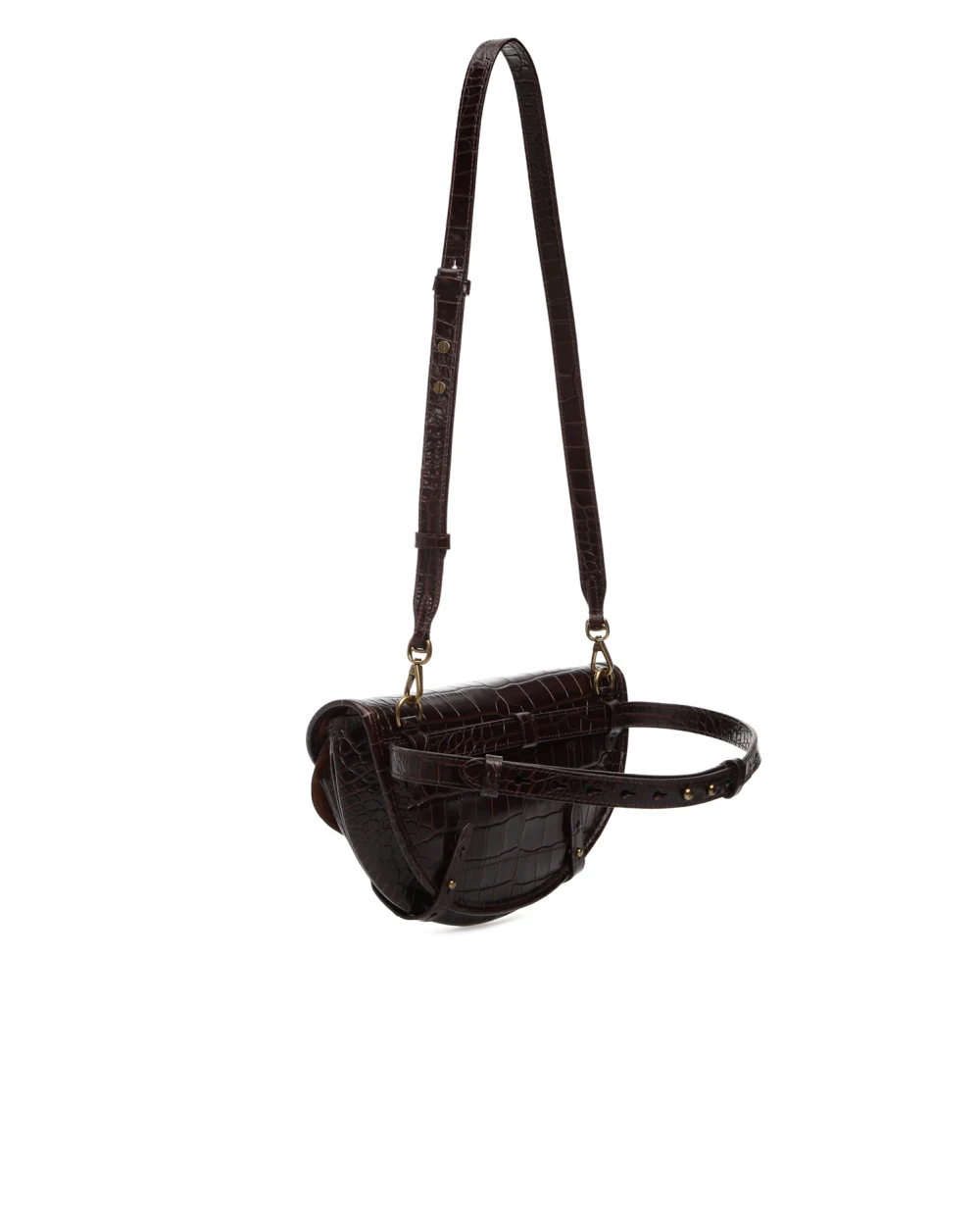 Кожаная поясная сумка Polo Ralph Lauren 765128001, коричневый цвет • Купить в интернет-магазине Kameron