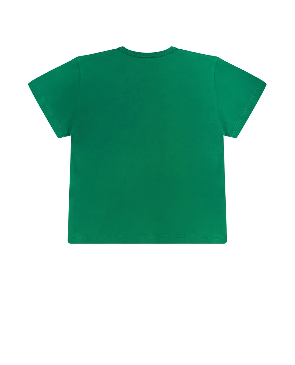 Футболка Dolce&Gabbana Kids L4JT7T-G7OLK-B-, зеленый цвет • Купить в интернет-магазине Kameron