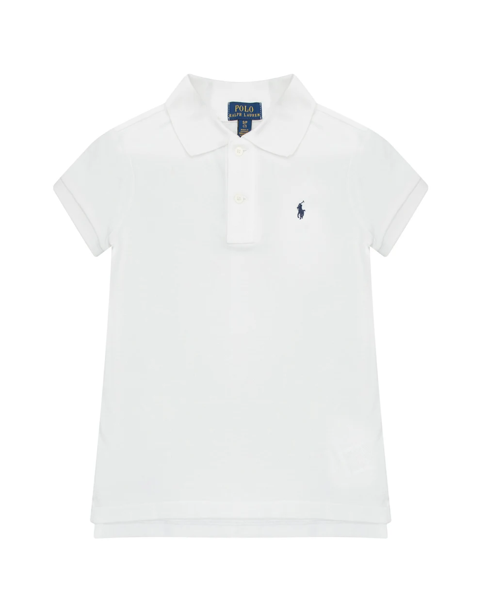 Дитяче поло Polo Ralph Lauren Kids 313811484004, білий колір • Купити в інтернет-магазині Kameron