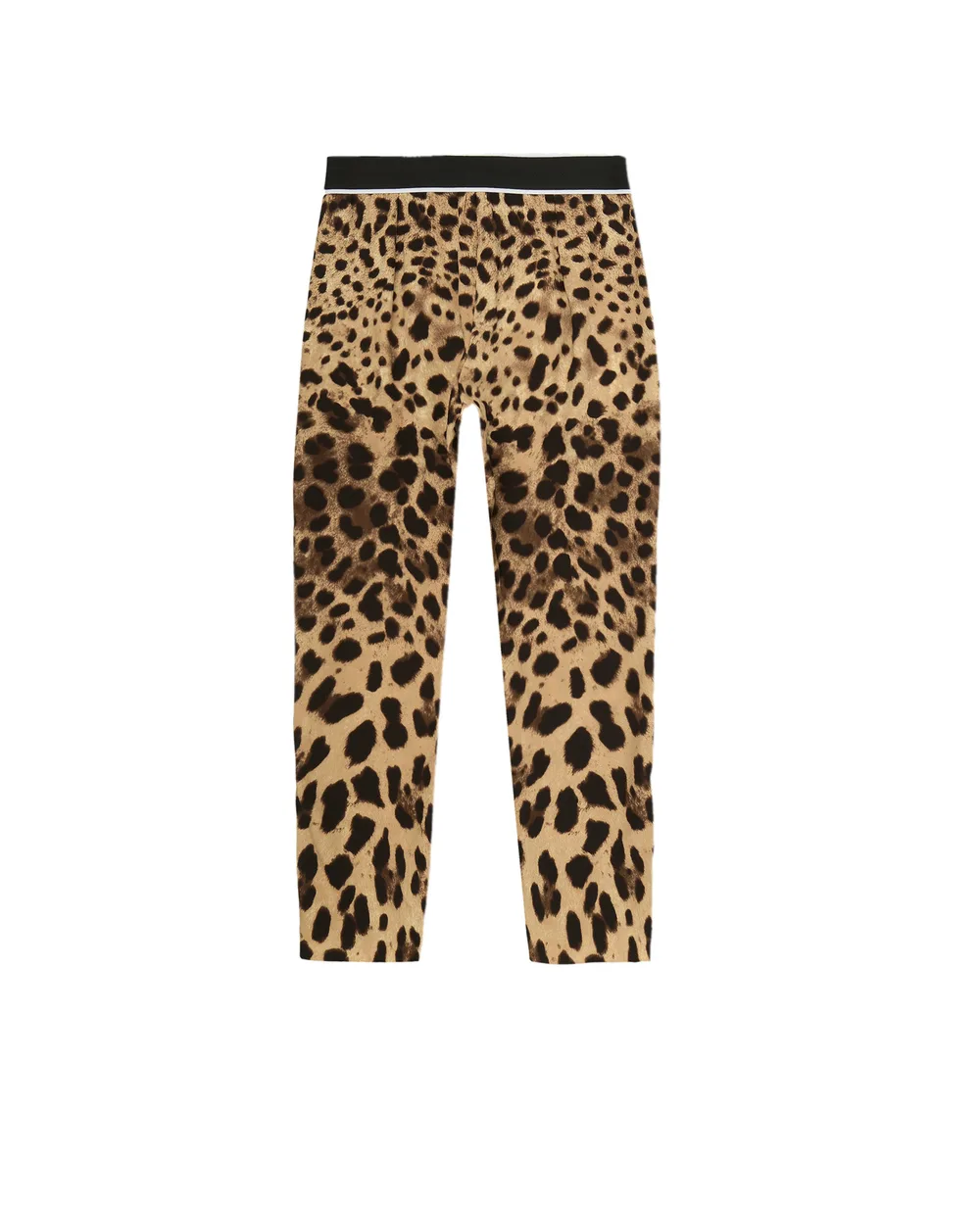 Шелковые леггинсы Dolce&Gabbana Kids L51P51-G7BIJ-S, разноцветный цвет • Купить в интернет-магазине Kameron