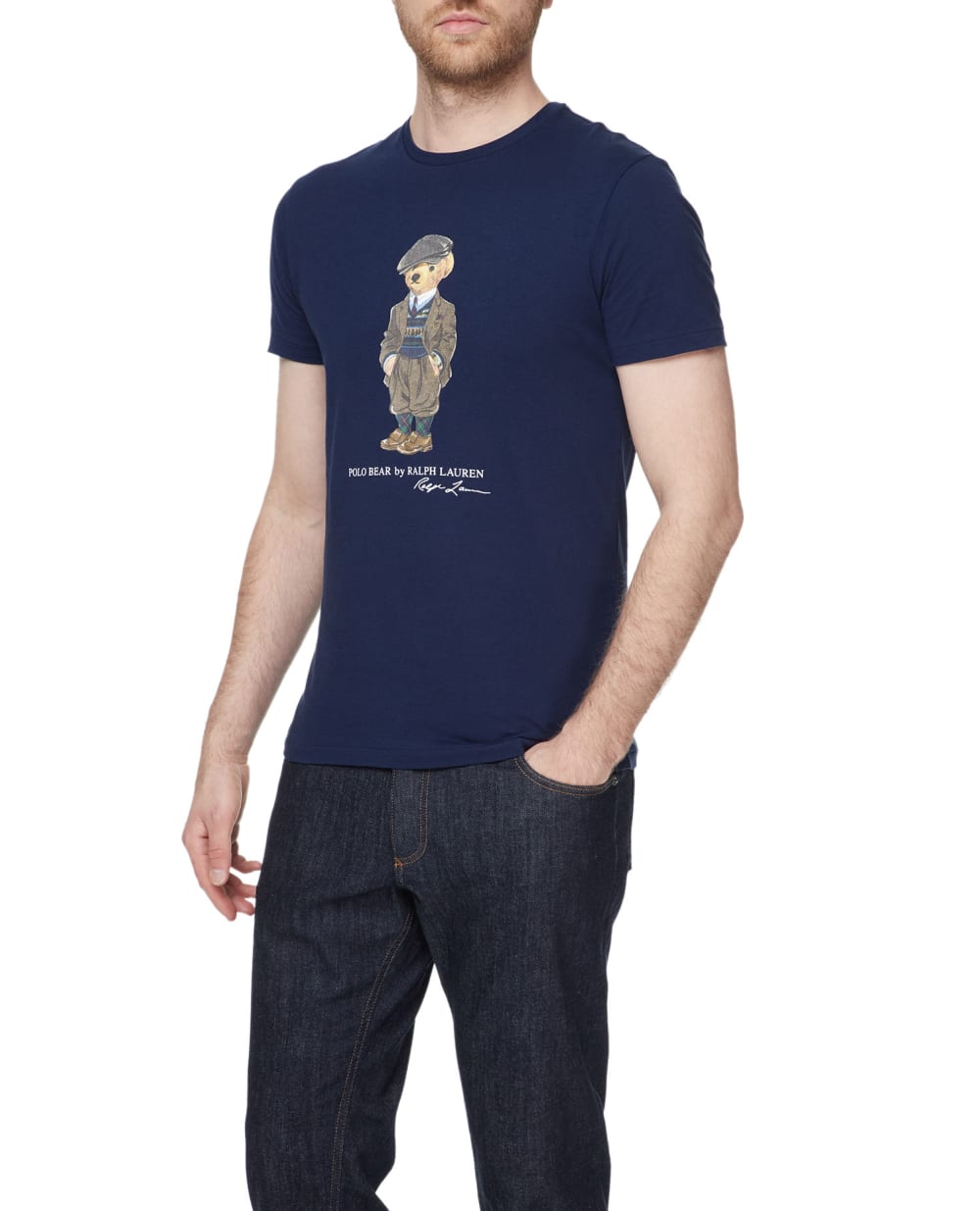 Футболка Polo Ralph Lauren 710853310013, темно-синий цвет • Купить в интернет-магазине Kameron
