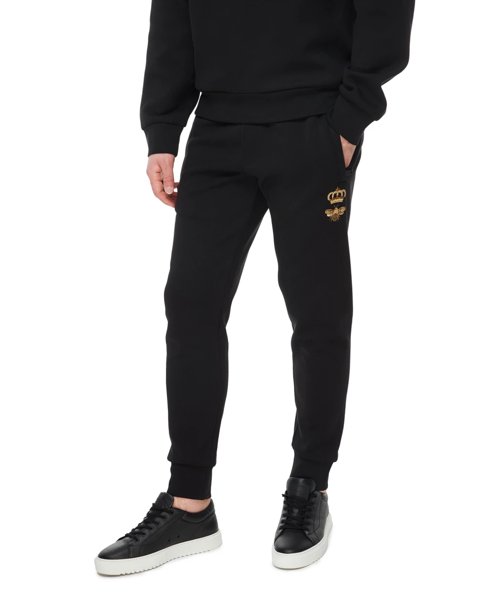 Спортивные брюки (костюм) Dolce&Gabbana GWJVAZ-HU7H9, черный цвет • Купить в интернет-магазине Kameron