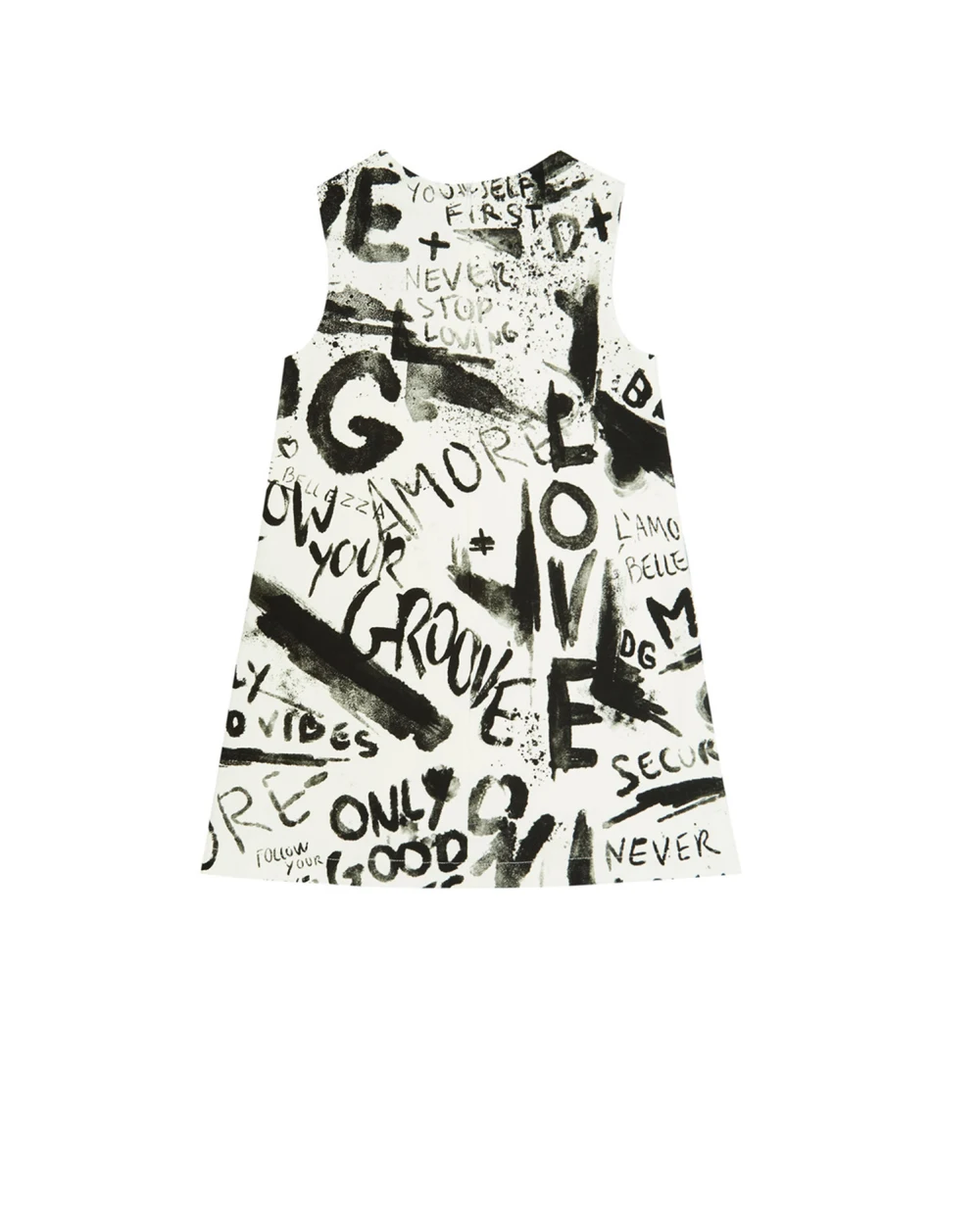 Детское платье Dolce&Gabbana Kids L5JDZ2-FSGX0-S, белый цвет • Купить в интернет-магазине Kameron