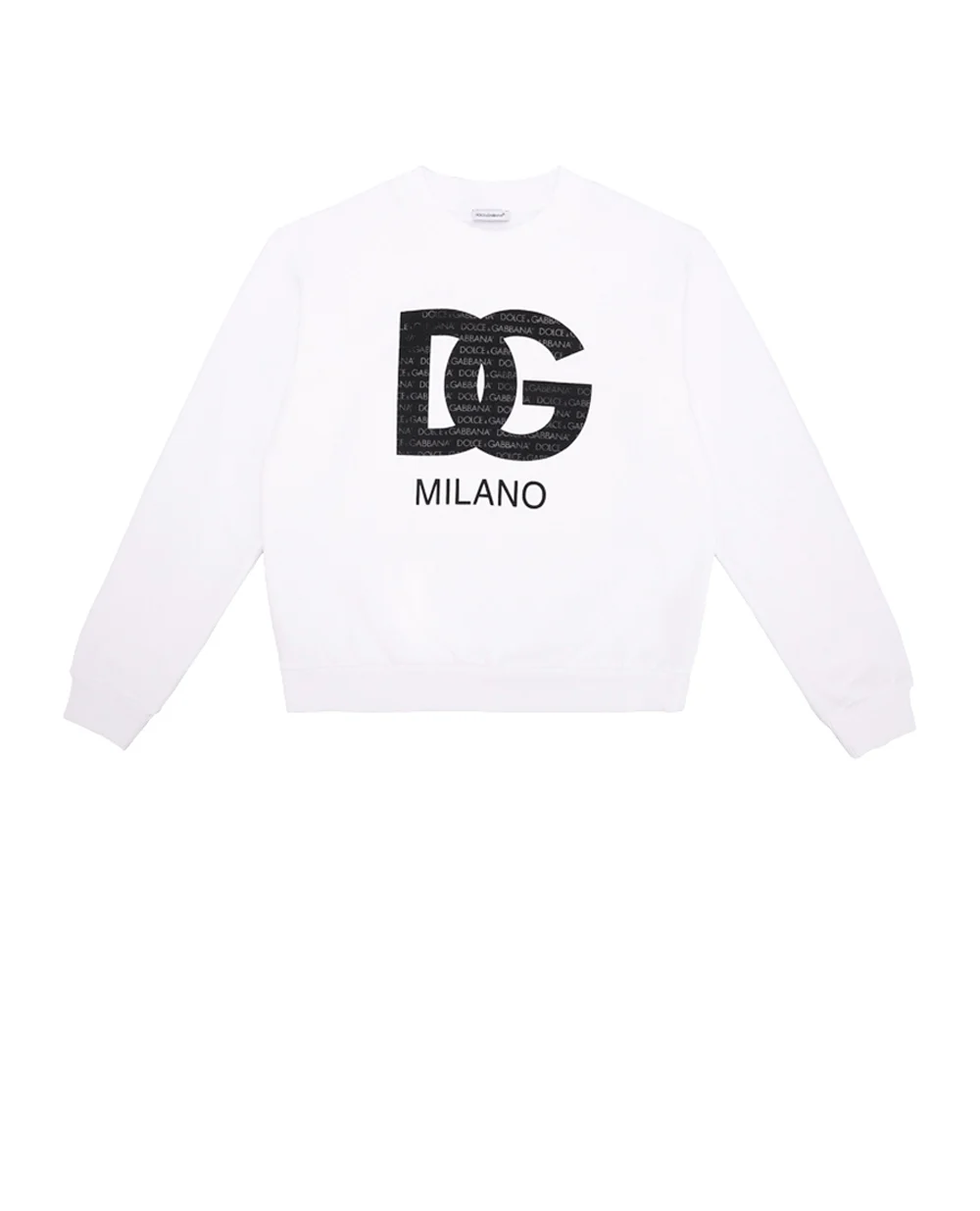 Дитячий світшот (костюм) Dolce&Gabbana Kids L4JWHZ-G7L4N-S, білий колір • Купити в інтернет-магазині Kameron
