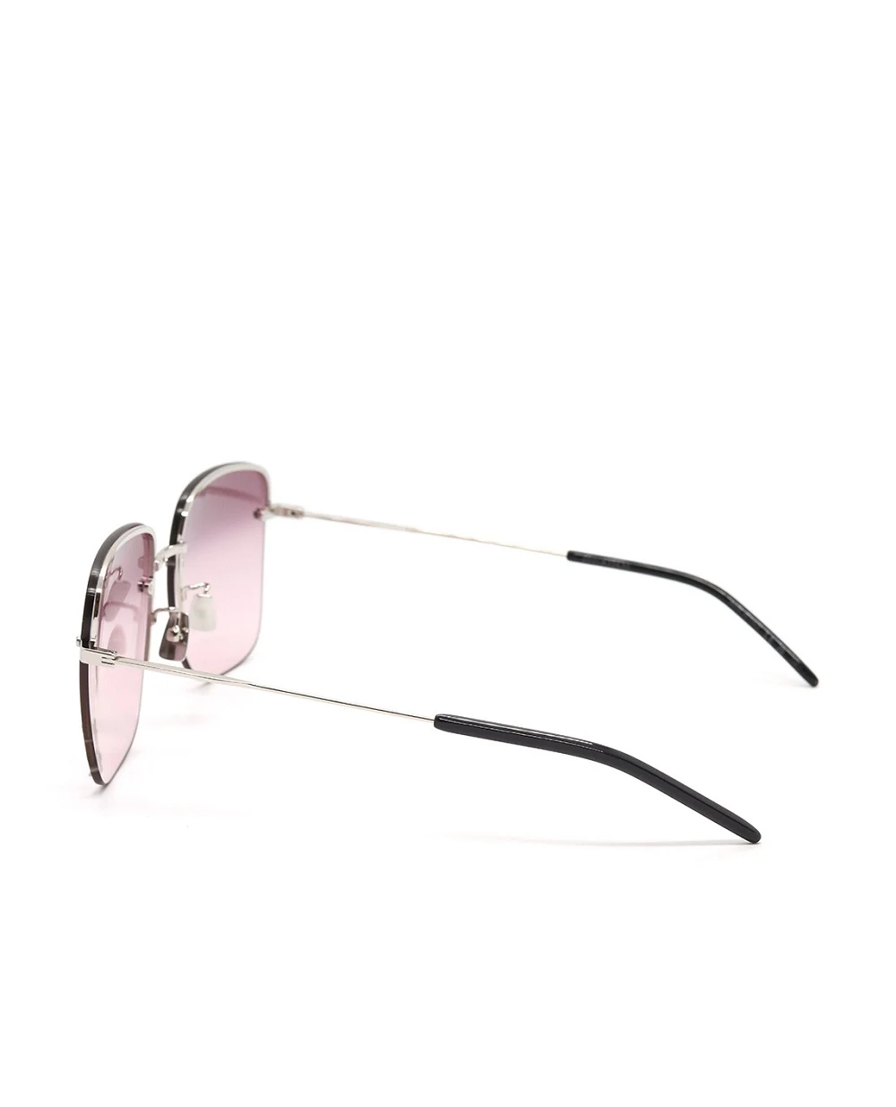 Солнцезащитные очки Saint Laurent SL 312 M-011, серебряный цвет • Купить в интернет-магазине Kameron
