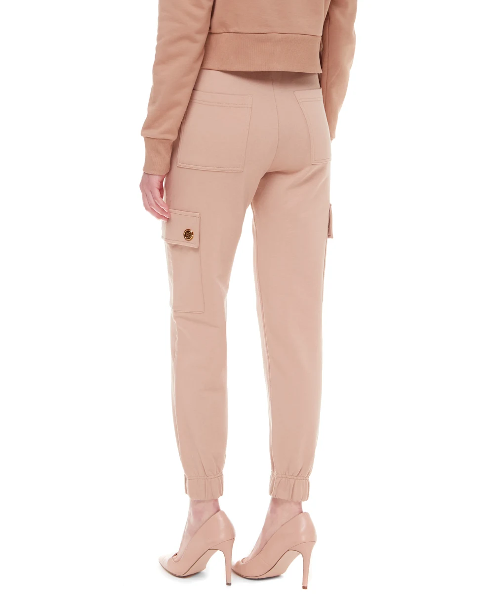 Спортивные брюки Balmain XF1OB055JB13, бежевый цвет • Купить в интернет-магазине Kameron