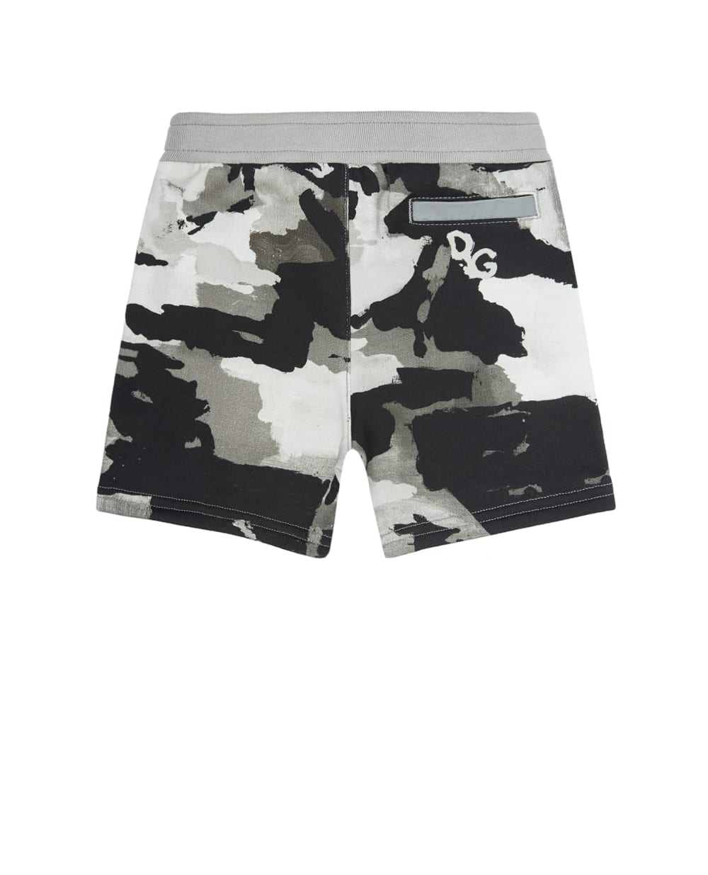 Детские шорты Dolce&Gabbana Kids L1JQH9-HS7E1, серый цвет • Купить в интернет-магазине Kameron
